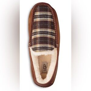 UGG x Pendleton Men's Brown Plaid ascot Slippers